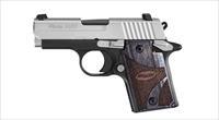Sig Sauer P938 Blackwood Ambi 9mm 938-9-BG-AMBI