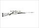 TC Venture Predator Snow Camo w/ Scope .243 Win 22" 10175364 