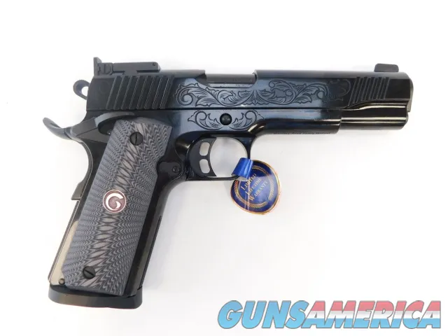 EAA Girsan MC1911 Lux Trade Show Gun .45 ACP 5" Black Engraved Z390098