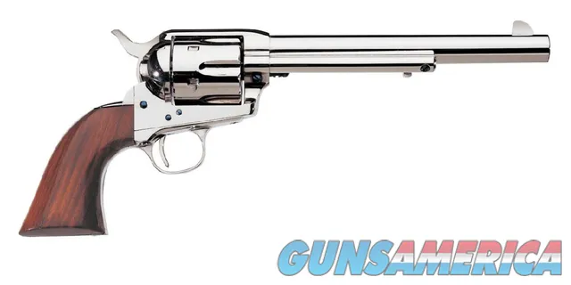 Taylor's &amp; Co. Cattleman Nickel .357 Magnum 7.5" 6 Rds 555126