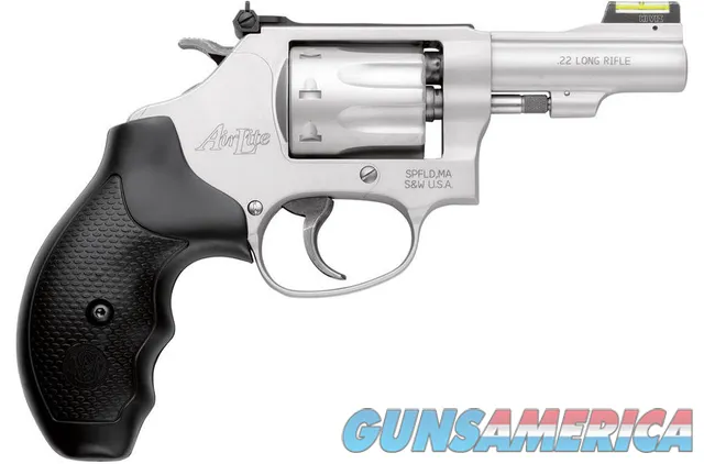 Smith &amp; Wesson Model 317 Kit Gun .22 LR 3" Matte Silver 8 Rds 160221