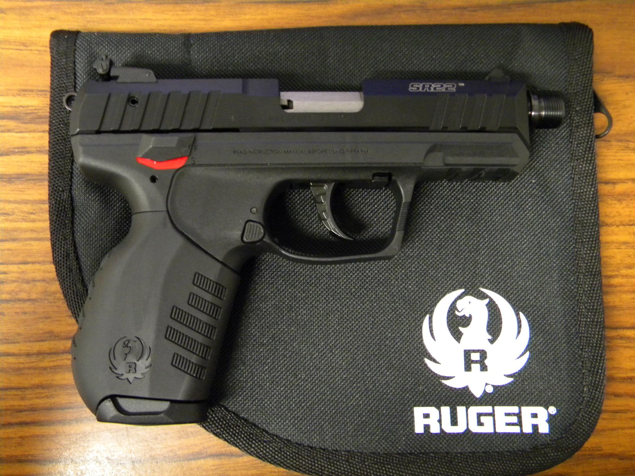 Ruger Sr22 Rimfire Pistol With Thre For Sale At