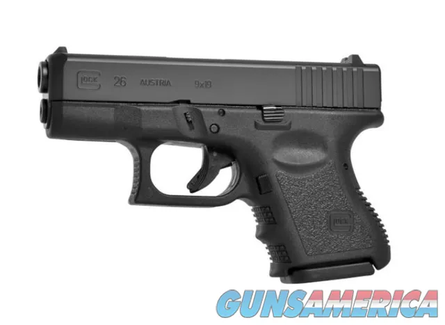 Glock G26 Gen 3 9mm Luger 3.43" CA Compliant 10 Rds PI2650201