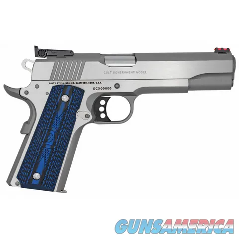 Colt 1911 Government Gold Cup Lite .45 ACP 5" Brushed Stainless O5070GCL
