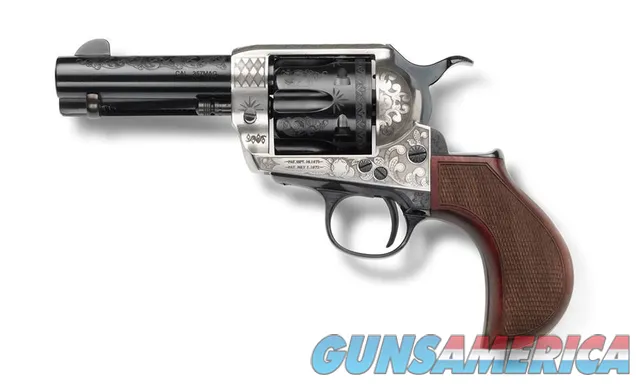 E.M.F. 1873 GWII DLX Alchimista Jr .45 Colt 3.5" Two-Tone Engraved GW45AJ312NMCWL