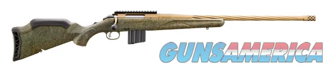 Ruger American Gen II Predator .350 LEG 22" Burnt Bronze / Green Splatter 46936