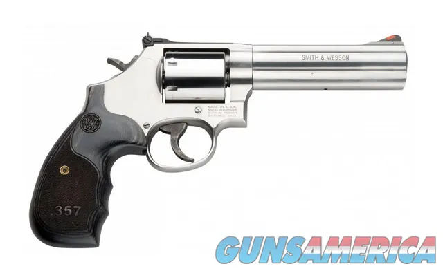 Smith &amp; Wesson 686 Plus 3-5-7 Satin Stainless .357 Mag 5" 150854