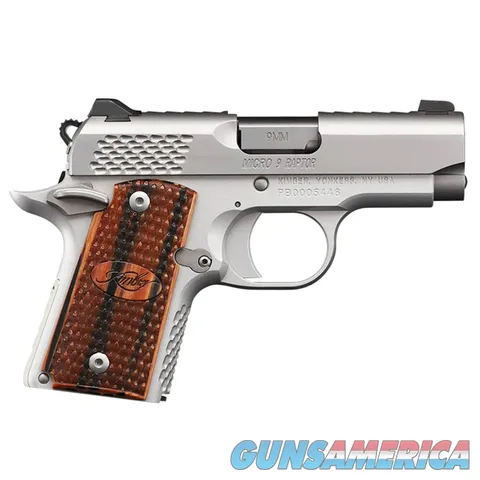 Kimber Micro 9 Stainless Raptor 9mm Luger 3.15" 6 Rounds 3300109
