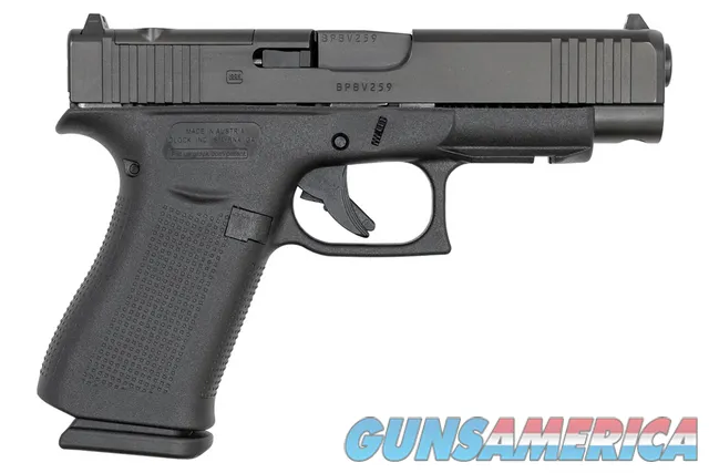 Glock G48 MOS 9mm Luger 4.17" 10 Rounds Black PA4850201FRMOS