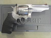 Ruger Redhawk Double Action 4.2 Stainless Hogue Grip .44 Mag Img-1
