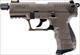 Walther P22 Q Tactical FDE .22 LR 3.42" Threaded 10 Rds 512.07.53