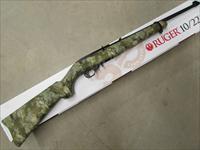  Ruger 10/22 Wolf Camo Stock 18.5 Barrel .22 LR 11171 Img-1