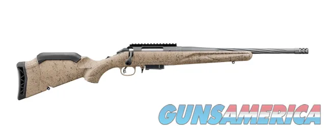 Ruger American Rifle Generation II .350 Legend 16.4" Cobalt / FDE Splatter 46923