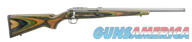 Ruger 77/22 Green Mountain Laminate .22 Hornet 18.5" TB Stainless 6 Rds 7226