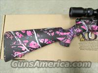 Savage Model 93R17 Muddy Girl Pink Camo with Scope .17 HMR