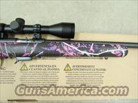 Savage Model 93R17 Muddy Girl Pink Camo with Scope .17 HMR