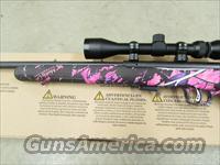 Savage Model 93R17 Muddy Girl Pink Camo with Scope .17 HMR