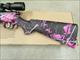 Savage Model 93R17 Muddy Girl Pink Camo with Scope .17 HMR