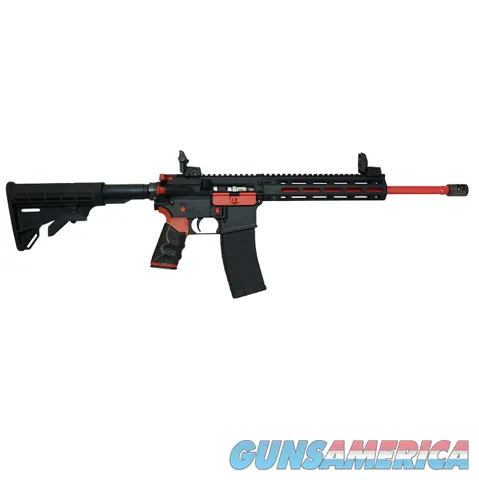 Tippmann Arms M4-22 Redline .22 LR 16" TB Red / Black 25 Rds A101111