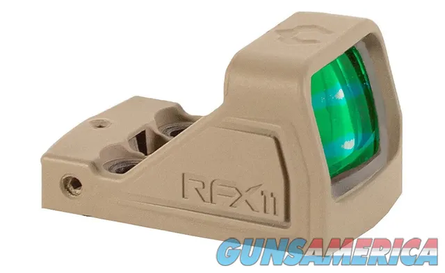 Viridian RFX 11 Green Dot Reflex Sight 3 MOA Shield RMSc FDE 981-0142