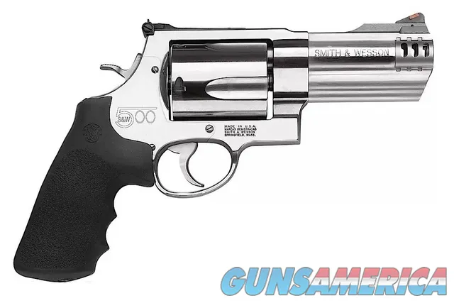 Smith &amp; Wesson S&amp;W500 .500 S&amp;W Magnum 4" Satin Stainless 5 Rds 163504