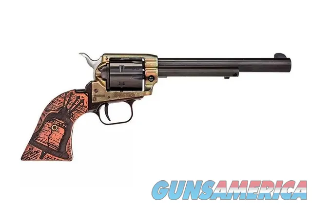 Heritage Rough Rider Liberty Bell Edition .22 LR 6.5" 6 Rds RR22CH6WBRN18