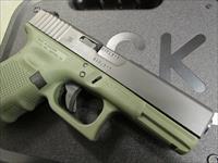 Glock 19 G19 Gen 4 Battlefield Green Frame 9mm PG1950203BFG   Img-6