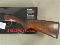 Savage Stevens Model 555 28 O/U 12 Gauge 22165 Img-4