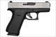 Glock G43X 9mm Luger 3.41" Black/Silver PX435SL701 