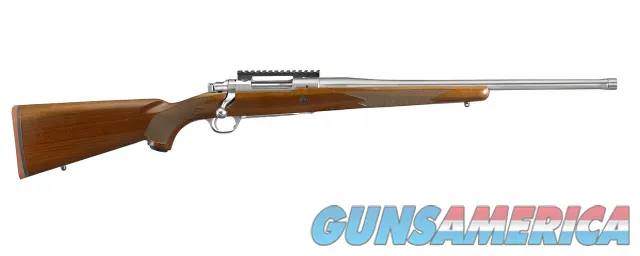 Ruger M77 Hawkeye Hunter .308 Win Walnut 20" TB Stainless 4 Rds 57107
