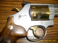 S&W 686 357 Mag. Gold Revolver  Img-2