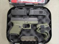 Glock 27 G27 Gen4 Battlefield Green Frame .40 S&W PG2750201BFG Img-1