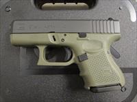 Glock 27 G27 Gen4 Battlefield Green Frame .40 S&W PG2750201BFG Img-3