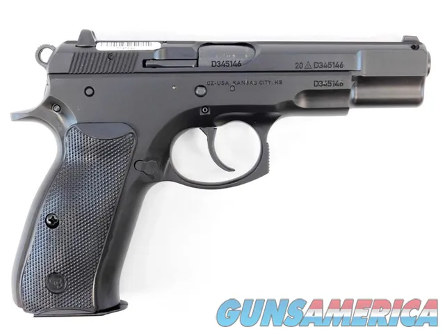 CZ-USA CZ 75 B 9mm Luger 4.6" 16 Rounds Black 91102