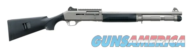 Benelli M4 Tactical 12 Gauge Shotgun 18.5" Titanium / Black 5 Rounds 11795