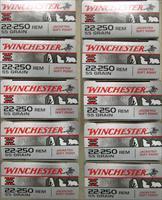 200 Rounds Winchester Super X 55 Gr PP .22-250 REM Img-4