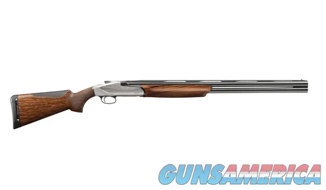 Benelli 828U Over/Under 12 Gauge Nickel Engraved 28" Walnut 10704