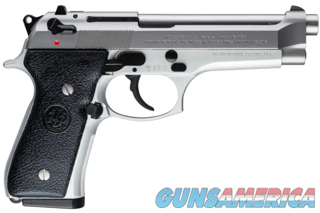 Beretta 92FS Inox 9mm Luger 4.9" 15 Rounds Stainless / Black JS92F520M