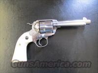 Ruger Vaquero Bisley Stainless & Ivory 1873 .45 Colt Img-1