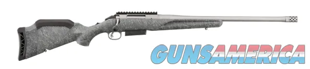 Ruger American Rifle Gen II .450 Bush 20" GMG 3 Rds Gray Splatter 46905