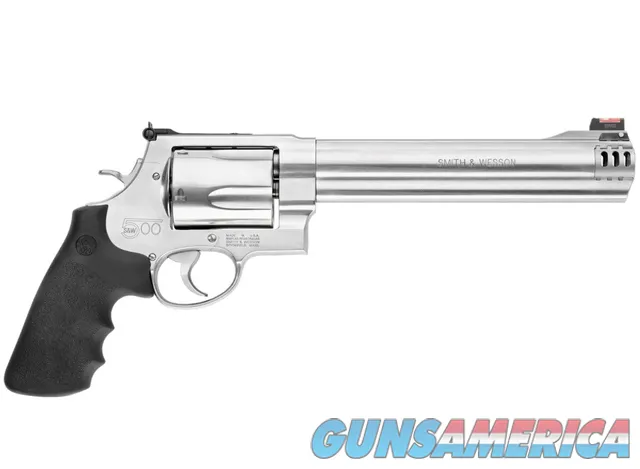 Smith &amp; Wesson S&amp;W 500 Stainless .500 S&amp;W 8.38" 5 Rounds 163501