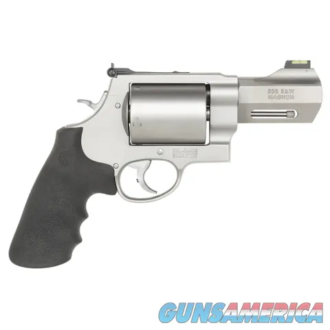 Smith &amp; Wesson PC S&amp;W500 HI VIZ .500 S&amp;W 3.5" Stainless 5 Rds 11623