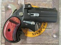 Cobra Big Bore Derringer Black Rosewood Grips .38 Spl Img-1