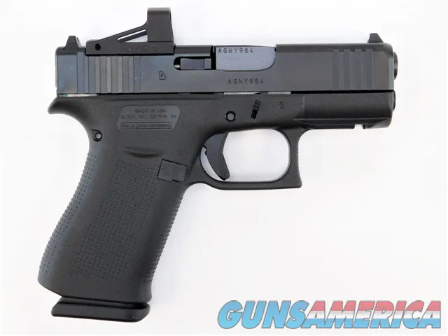 Glock G43X MOS 9mm Luger 3.41" RMSc Red Dot 10 Rds UX4350201FRMOSC