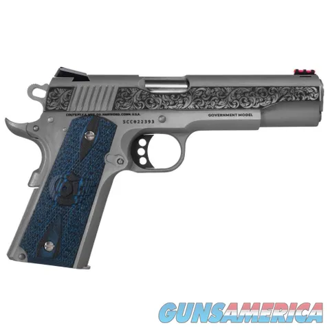 Colt 1911 Competition Government Filigree Slide .45 ACP 5" 8 Rds O1070CCSZFB