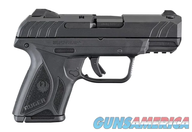 Ruger Security-9 Compact 9mm Luger 3.42" 10 Rounds Black 3818