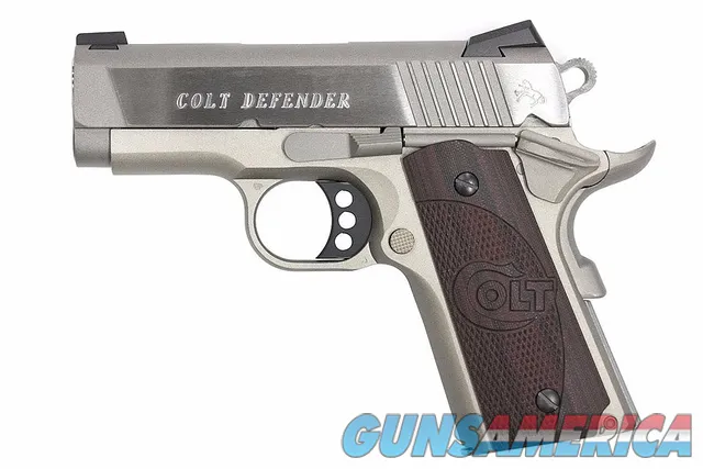 Colt Defender .45 ACP 3" Stainless 7 Rounds O7000XE