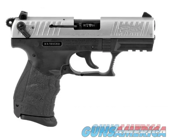 Walther Arms P22 Q .22 LR 3.42" Black / Nickel 10 Rounds 512.07.25