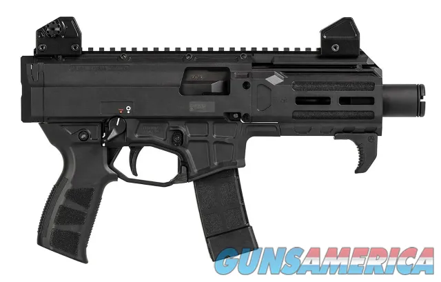 CZ-USA CZ Scorpion 3+ Micro Pistol 9mm Luger 4.2" 20 Rds Black 91420