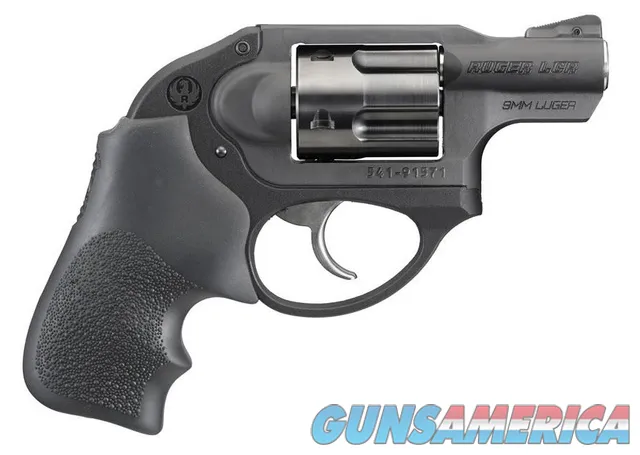 Ruger LCR Double Action Revolver 9mm Luger 1.87" 5 Rounds Black 5456